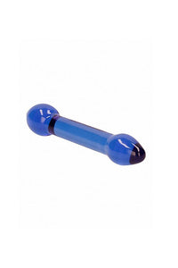 Thumbnail for Shots Toys - Chrystalino - Treasure Glass Dildo - Blue - Stag Shop