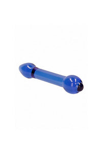 Thumbnail for Shots Toys - Chrystalino - Treasure Glass Dildo - Blue - Stag Shop