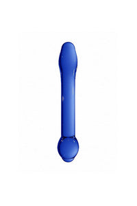Thumbnail for Shots Toys - Chrystalino - Treasure Glass Dildo - Blue - Stag Shop