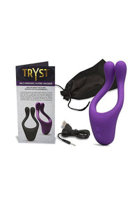 Thumbnail for Doc Johnson - Tryst Multi-Erogenous Zone Massager - Assorted Colours - Stag Shop