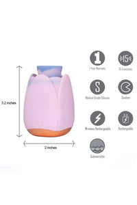 Thumbnail for Maia Toys - Tulip Suction Vibrator - Pink - Stag Shop