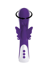 Thumbnail for Evolved - Twirly Butterfly Vibrator - Purple - Stag Shop