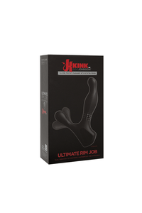 Thumbnail for Kink By Doc Johnson - The Ultimate Rim Job Prostate Massager - Black - Stag Shop