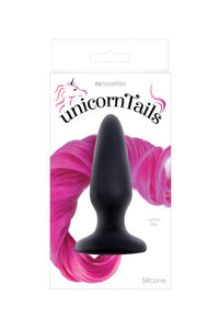 Thumbnail for NS Novelties - UnicornTails - Tail Plug - Black/Pink - Stag Shop