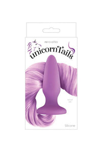 Thumbnail for NS Novelties - UnicornTails - Tail Plug - Pastel Purple - Stag Shop