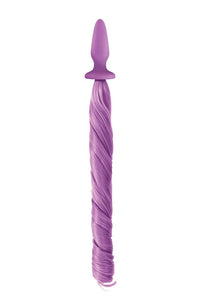 Thumbnail for NS Novelties - UnicornTails - Tail Plug - Pastel Purple - Stag Shop
