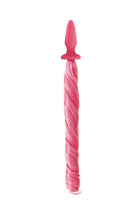 Thumbnail for NS Novelties - UnicornTails - Tail Plug - Pastel Pink - Stag Shop