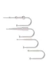 Thumbnail for Kink By Doc Johnson - Silicone & Stainless Steel Urethra Play Cock Ring Set - Stag Shop