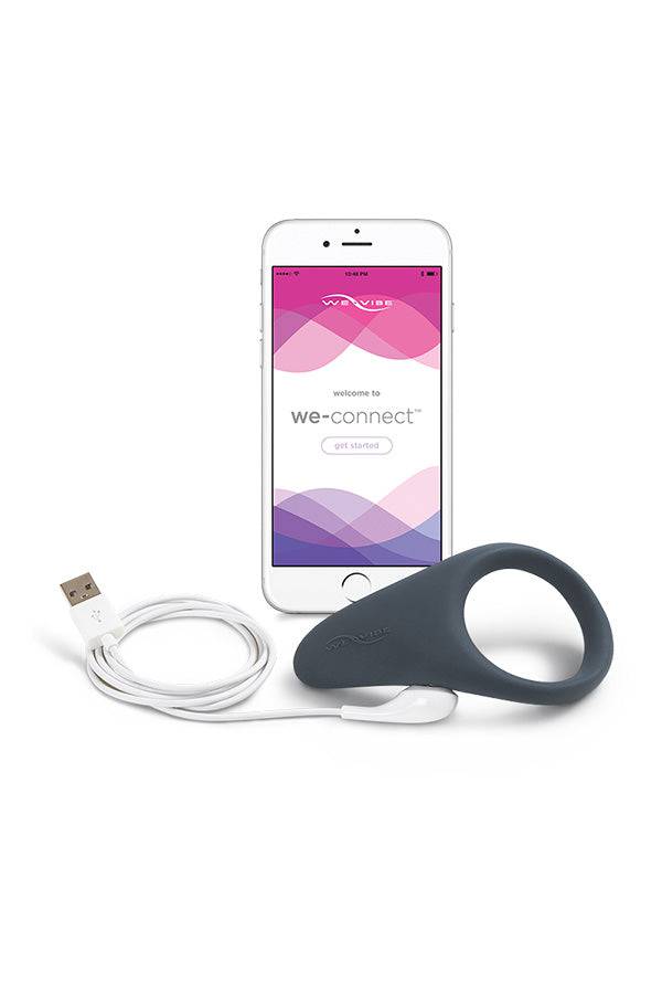 We-Vibe - Verge - Vibrating Cock Ring - Slate - Stag Shop