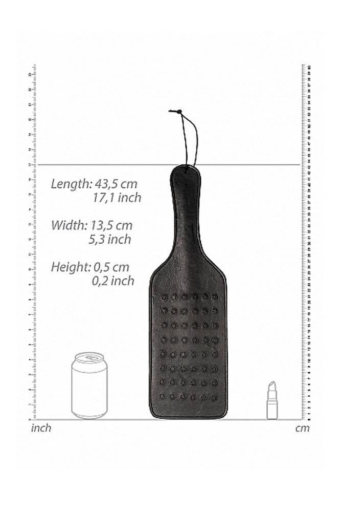 Shots Toys - Pain - Large Vampire Paddle - Black - Stag Shop