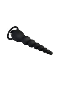 Thumbnail for Adam & Eve - Vibrating Silicone Anal Beads - Black - Stag Shop