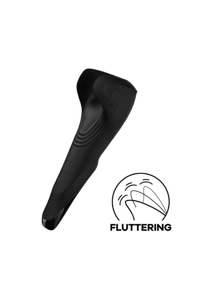 Satisfyer - Men's Wand Vibrator - Black - Stag Shop