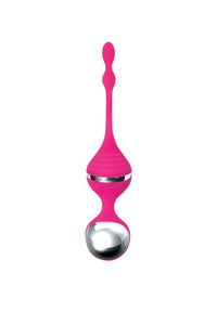 Thumbnail for Adam & Eve - Vibrating Pleasure Kegel Balls - Pink - Stag Shop