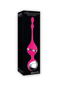 Thumbnail for Adam & Eve - Vibrating Pleasure Kegel Balls - Pink - Stag Shop