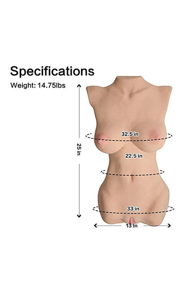Topco - Virtual Sex - Cyberskin Perfect Woman - Light - Stag Shop