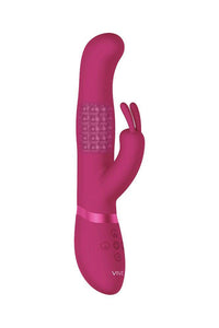 Thumbnail for Shots Toys - VIVE - Izara - Rotating Beading Rabbit Vibrator - Pink - Stag Shop