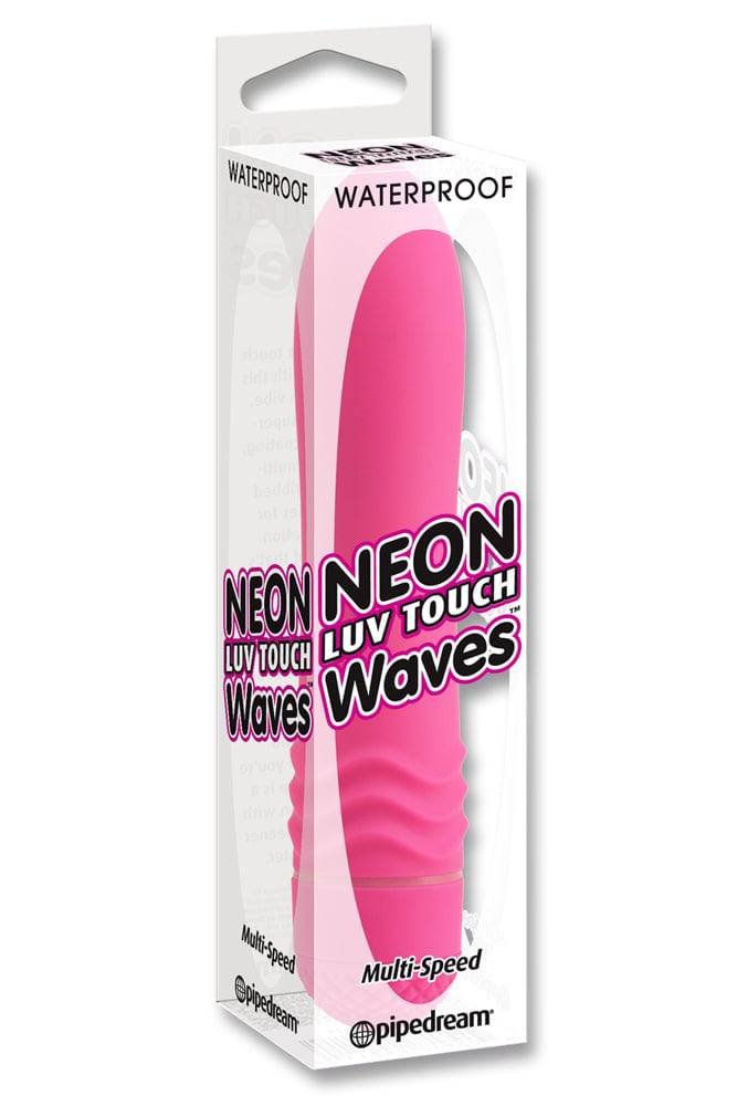 Pipedream - Neon - Waves Multi-Speed Vibrator - Pink - Stag Shop