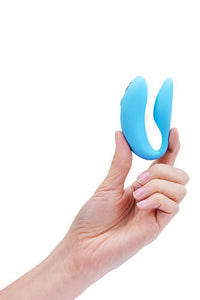 Thumbnail for We-Vibe - Chorus Adjustable Dual Couples Vibrator - Blue - Stag Shop