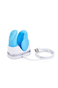 Thumbnail for We-Vibe - Chorus Adjustable Dual Couples Vibrator - Blue - Stag Shop