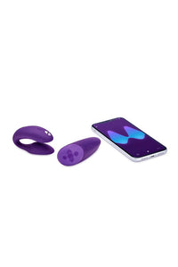 Thumbnail for We-Vibe - Chorus Adjustable Dual Couples Vibrator - Purple - Stag Shop