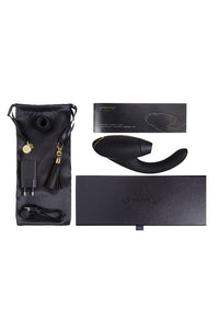 Thumbnail for Womanizer - InsideOut Dual Stimulation Vibrator - Black - Stag Shop
