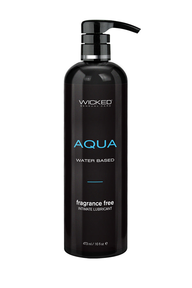 Wicked Sensual Care - Aqua Water Based Lubricant - Stag Shop