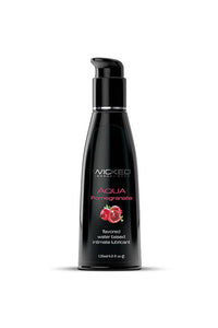 Thumbnail for Wicked Sensual Care - Aqua Flavoured Lubricant - Pomegranate - 4oz - Stag Shop