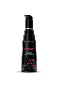 Thumbnail for Wicked Sensual Care - Aqua Flavoured Lubricant - Strawberry - 4oz - Stag Shop