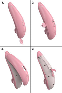 Thumbnail for Womanizer - Premium Eco Bio-Based Clitoral Stimulator - Rose - Stag Shop