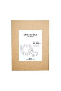 Thumbnail for Womanizer - Wave Wall Mount Installation Set - Silver - Stag Shop