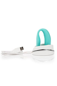 Thumbnail for We-Vibe - Sync Adjustable Couples Vibrator - Aqua - Stag Shop