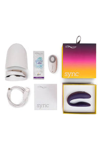 Thumbnail for We-Vibe - Sync Adjustable Couples Vibrator - Purple - Stag Shop