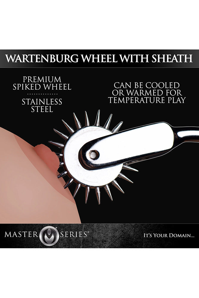 XR Brands - Mistress by Isabella Sinclaire - Wartenburg Wheel - Silver - Stag Shop
