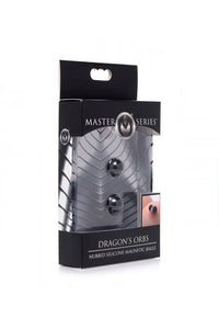 Thumbnail for XR Brands - Master Series - Dragon's Orbs Nubbed Silicone Magnetic Balls - Stag Shop