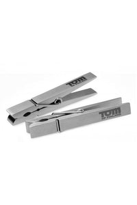 Thumbnail for XR Brands - Tom of Finland - Bro's Pin - Stainless Steel Nipple Clamps - Stag Shop