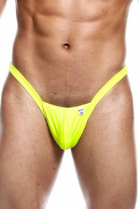 Thumbnail for MaleBasics - Y Buns Thong - Yellow - Stag Shop