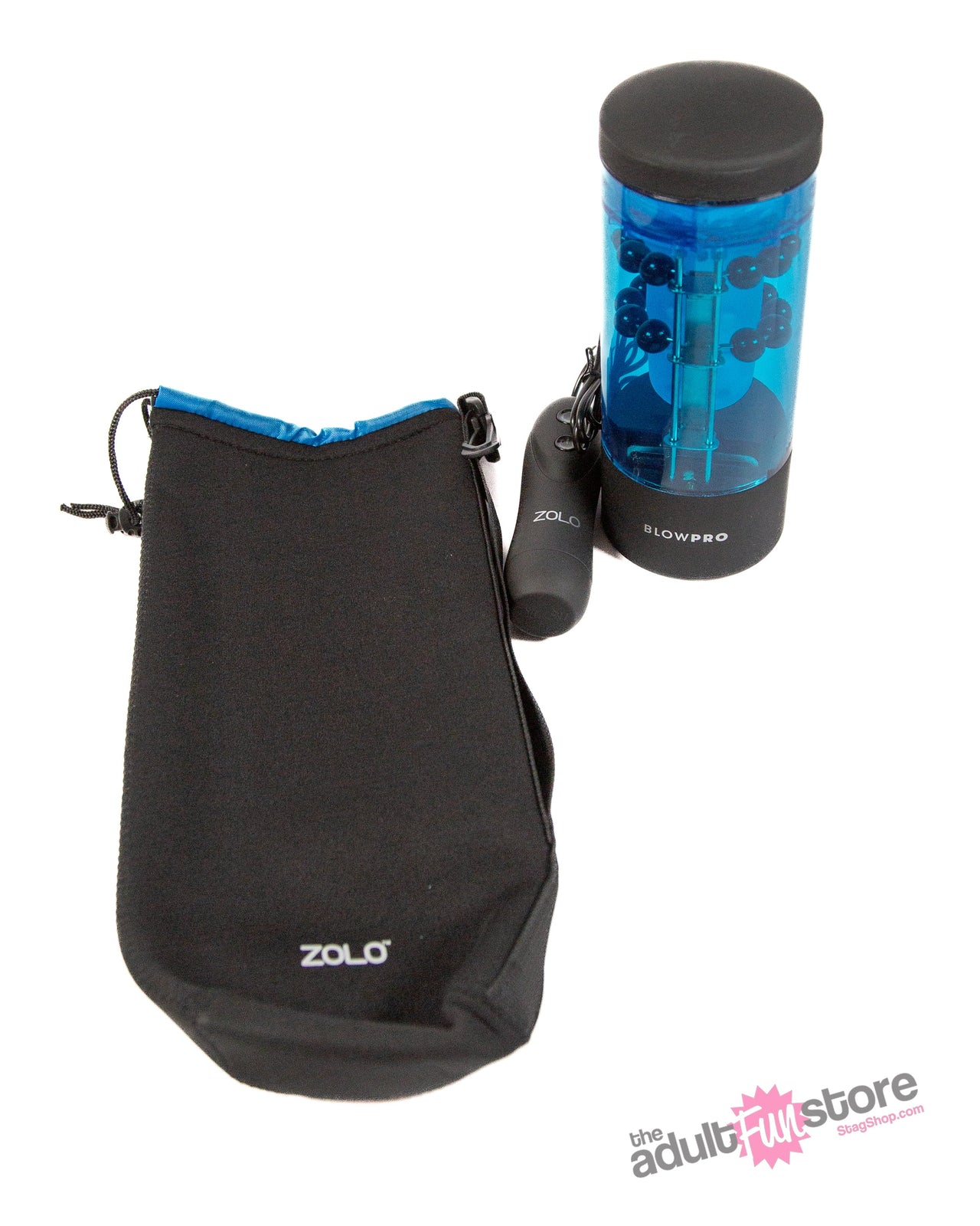 Zolo - Blow Pro Automatic Stroker - Black/Blue - Stag Shop